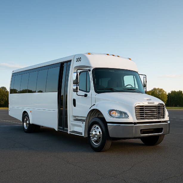 Provo Shuttle Bus Rentals 25 Passenger Shuttle Bus